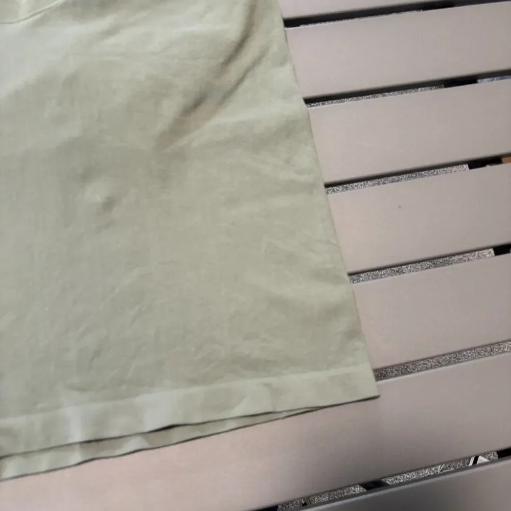 Intimately Free People Top Womens Size M/L Sage Green V Neck